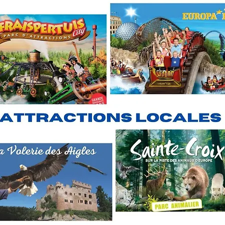 Сasa de vacaciones Le Du Loup *